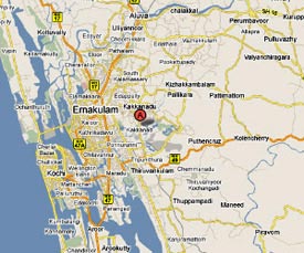 kakkanad map